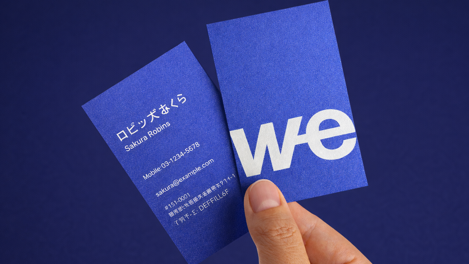 White Ink Business Cards Order - Carousel 03 Image 